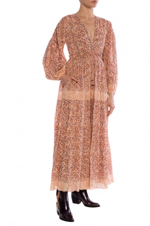 Patterned dress with tie fastening, zdjęcie 2 Patterned dress with tie fastening od Ulla Johnson